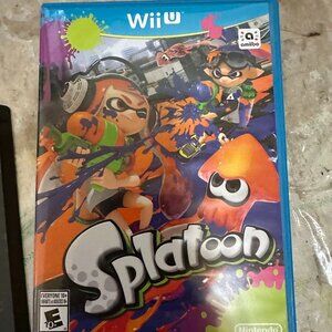 Splatoon (Wii U, 2015) Complete Manual
